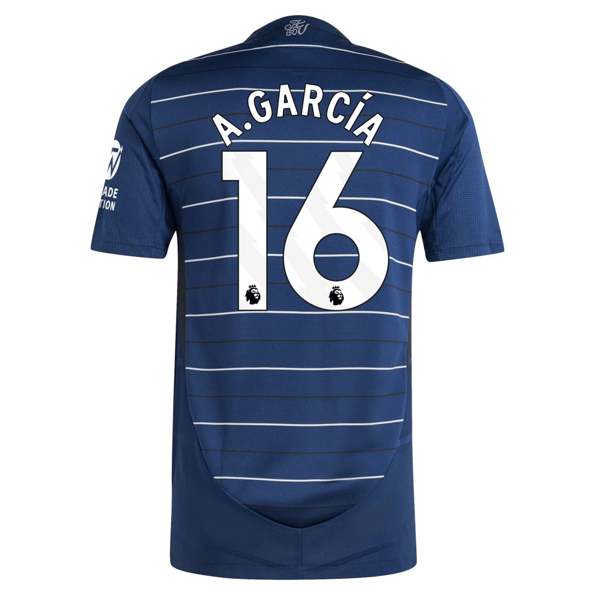 Aston Villa Shirts - aston villa adidas third authentic shirt 2024-25 with a.garcía 16 printing Collection of Official Fan Gear