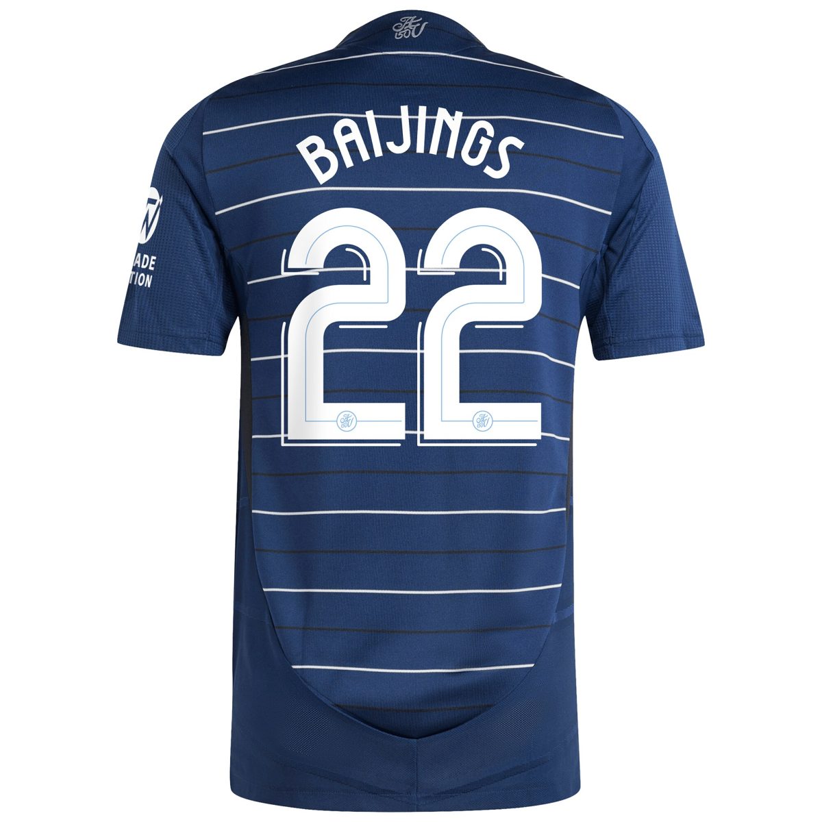 Aston Villa Shirts - aston villa adidas third authentic shirt 2024-25 with baijings 22 cup printing Collection of Official Fan Gear