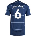 Aston Villa Shirts - aston villa adidas third authentic shirt 2024-25 with barkley 6 printing Collection of Official Fan Gear