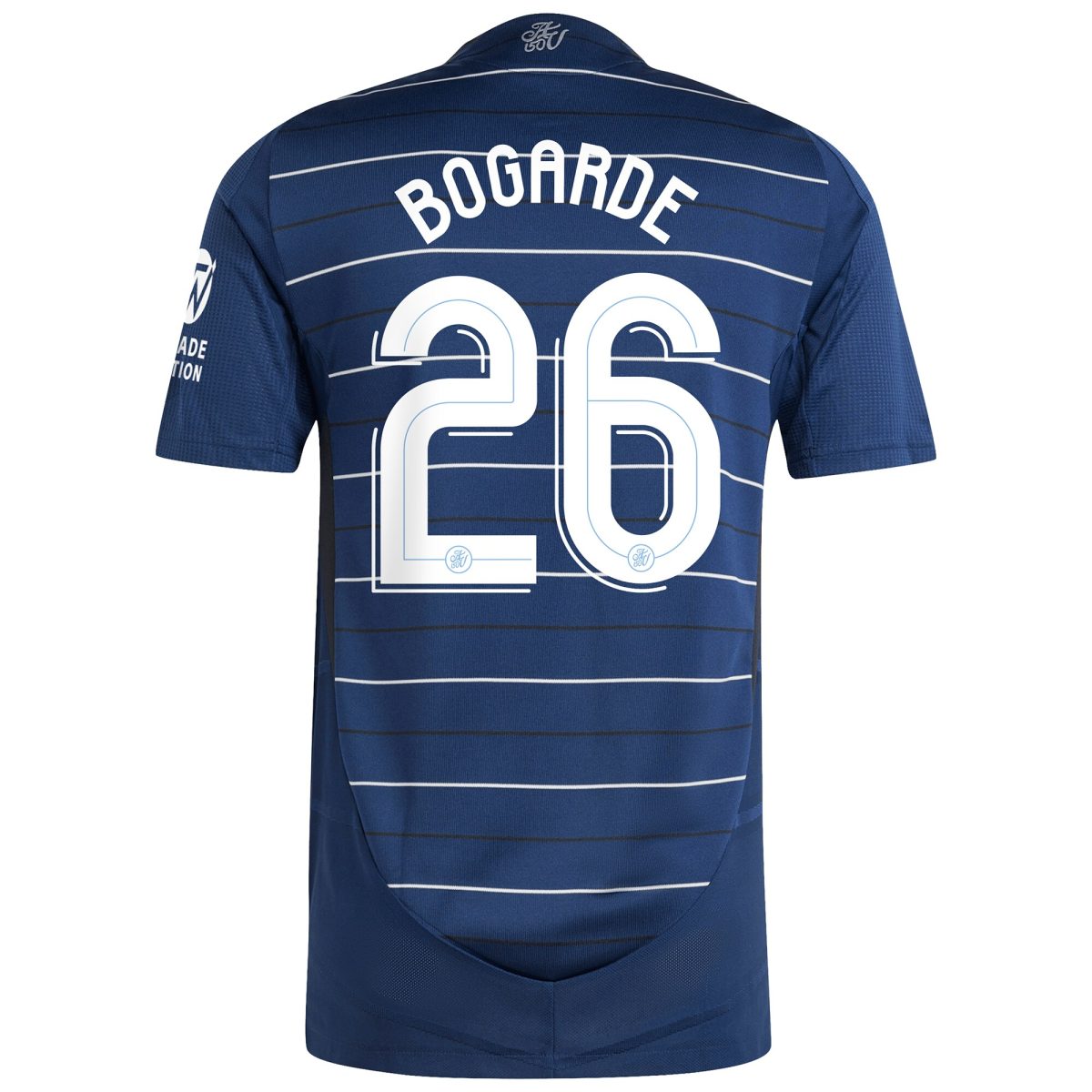 Aston Villa Shirts - aston villa adidas third authentic shirt 2024-25 with bogarde 26 cup printing Collection of Official Fan Gear