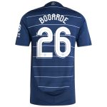 Aston Villa Shirts - aston villa adidas third authentic shirt 2024-25 with bogarde 26 cup printing Collection of Official Fan Gear