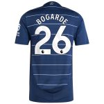 Aston Villa Shirts - aston villa adidas third authentic shirt 2024-25 with bogarde 26 printing Collection of Official Fan Gear