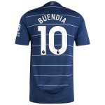 Aston Villa Shirts - aston villa adidas third authentic shirt 2024-25 with buendia 10 printing Collection of Official Fan Gear