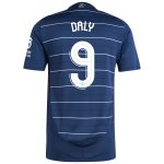 Aston Villa Shirts - aston villa adidas third authentic shirt 2024-25 with daly 9 cup printing Collection of Official Fan Gear