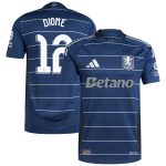 Aston Villa Shirts - aston villa adidas third authentic shirt 2024-25 with digne 12 cup printing Collection of Official Fan Gear