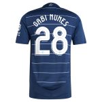Aston Villa Shirts - aston villa adidas third authentic shirt 2024-25 with gabi nunes 28 cup printing Collection of Official Fan Gear
