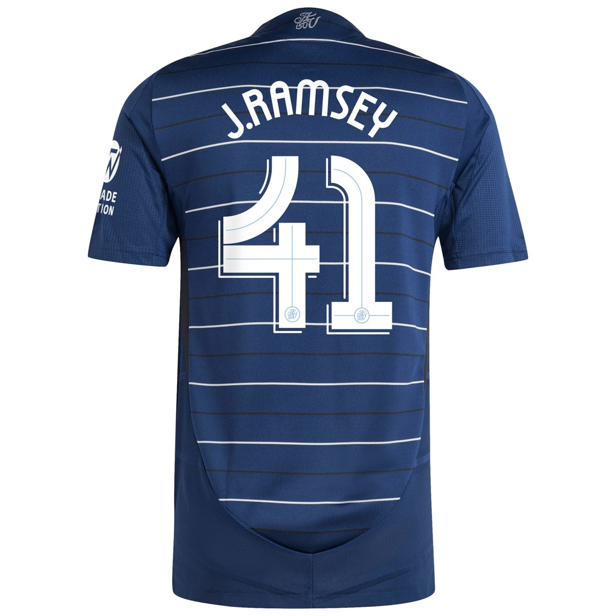 Aston Villa Shirts - aston villa adidas third authentic shirt 2024-25 with j. ramsey 41 cup printing Collection of Official Fan Gear