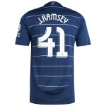 Aston Villa Shirts - aston villa adidas third authentic shirt 2024-25 with j. ramsey 41 cup printing Collection of Official Fan Gear
