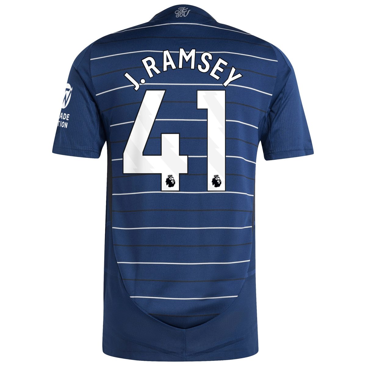 Aston Villa Shirts - aston villa adidas third authentic shirt 2024-25 with j. ramsey 41 printing Collection of Official Fan Gear