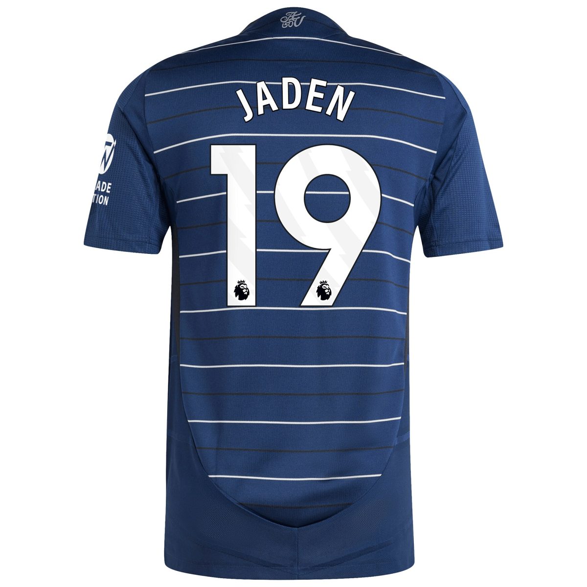 Aston Villa Shirts - aston villa adidas third authentic shirt 2024-25 with jaden 19 printing Collection of Official Fan Gear