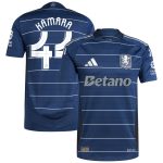 Aston Villa Shirts - aston villa adidas third authentic shirt 2024-25 with kamara 44 cup printing Collection of Official Fan Gear