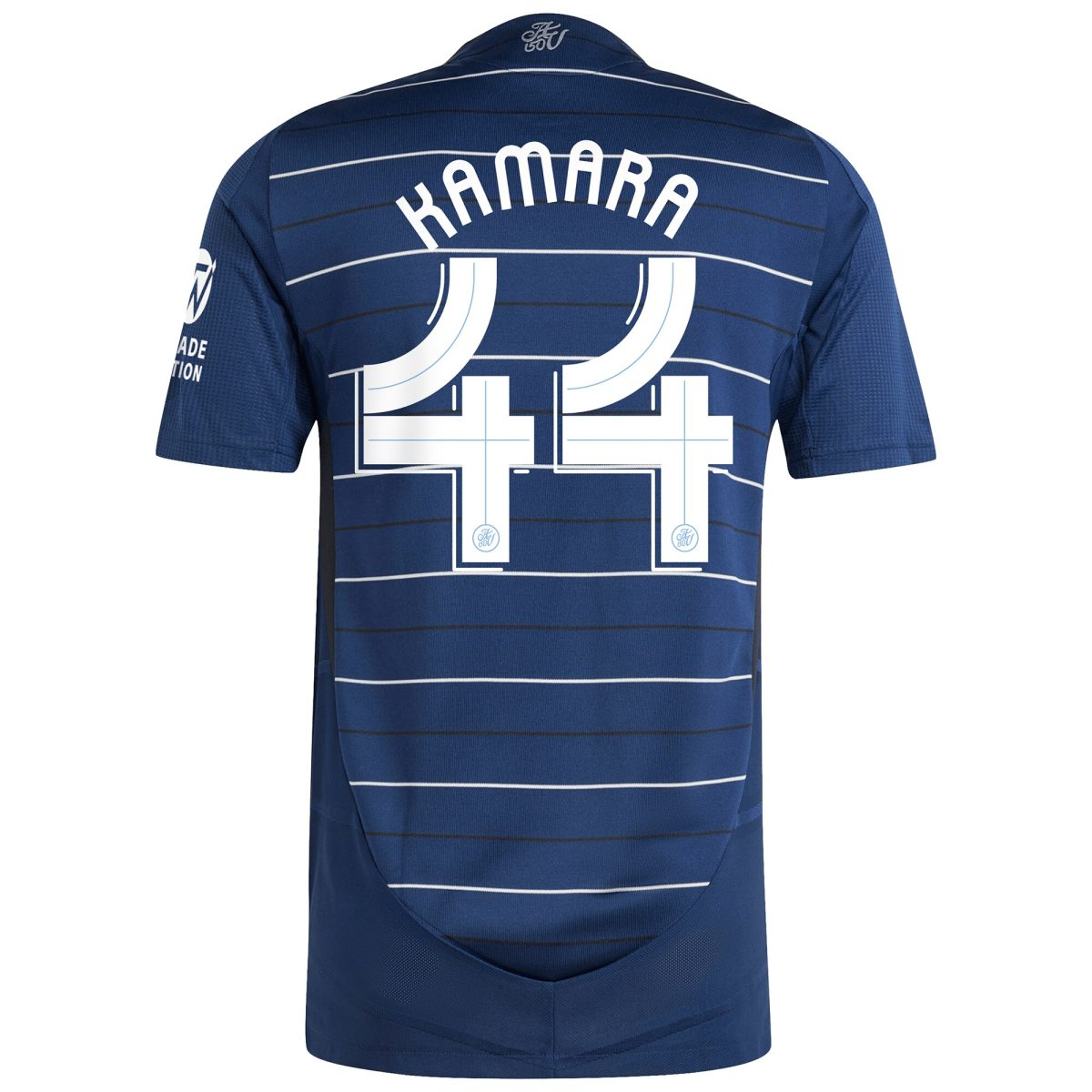Aston Villa Shirts - aston villa adidas third authentic shirt 2024-25 with kamara 44 cup printing Collection of Official Fan Gear