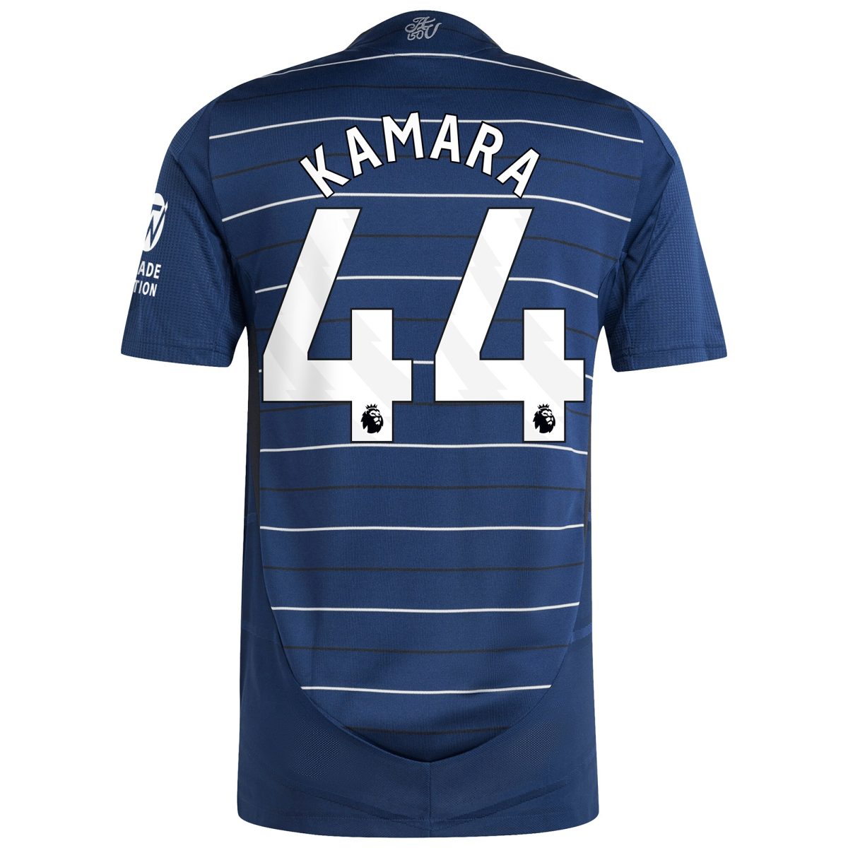Aston Villa Shirts - aston villa adidas third authentic shirt 2024-25 with kamara 44 printing Collection of Official Fan Gear