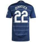 Aston Villa Shirts - aston villa adidas third authentic shirt 2024-25 with maatsen 22 cup printing Collection of Official Fan Gear