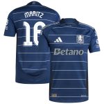 Aston Villa Shirts - aston villa adidas third authentic shirt 2024-25 with maritz 16 cup printing Collection of Official Fan Gear