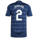 Aston Villa Shirts - aston villa adidas third authentic shirt 2024-25 with mayling 2 cup printing Collection of Official Fan Gear