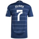 Aston Villa Shirts - aston villa adidas third authentic shirt 2024-25 with mcginn 7 cup printing Collection of Official Fan Gear