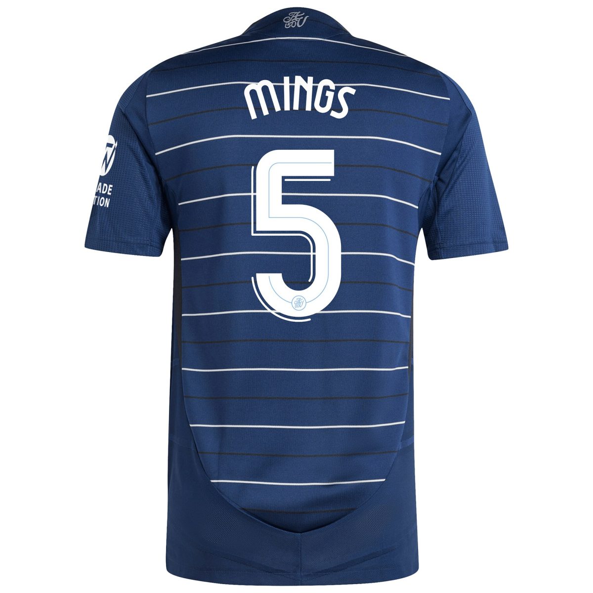 Aston Villa Shirts - aston villa adidas third authentic shirt 2024-25 with mings 5 cup printing Collection of Official Fan Gear