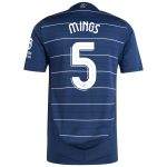 Aston Villa Shirts - aston villa adidas third authentic shirt 2024-25 with mings 5 cup printing Collection of Official Fan Gear