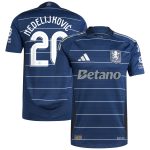 Aston Villa Shirts - aston villa adidas third authentic shirt 2024-25 with nedeljković 20 cup printing Collection of Official Fan Gear