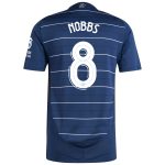 Aston Villa Shirts - aston villa adidas third authentic shirt 2024-25 with nobbs 8 cup printing Collection of Official Fan Gear