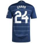 Aston Villa Shirts - aston villa adidas third authentic shirt 2024-25 with onana 24 cup printing Collection of Official Fan Gear