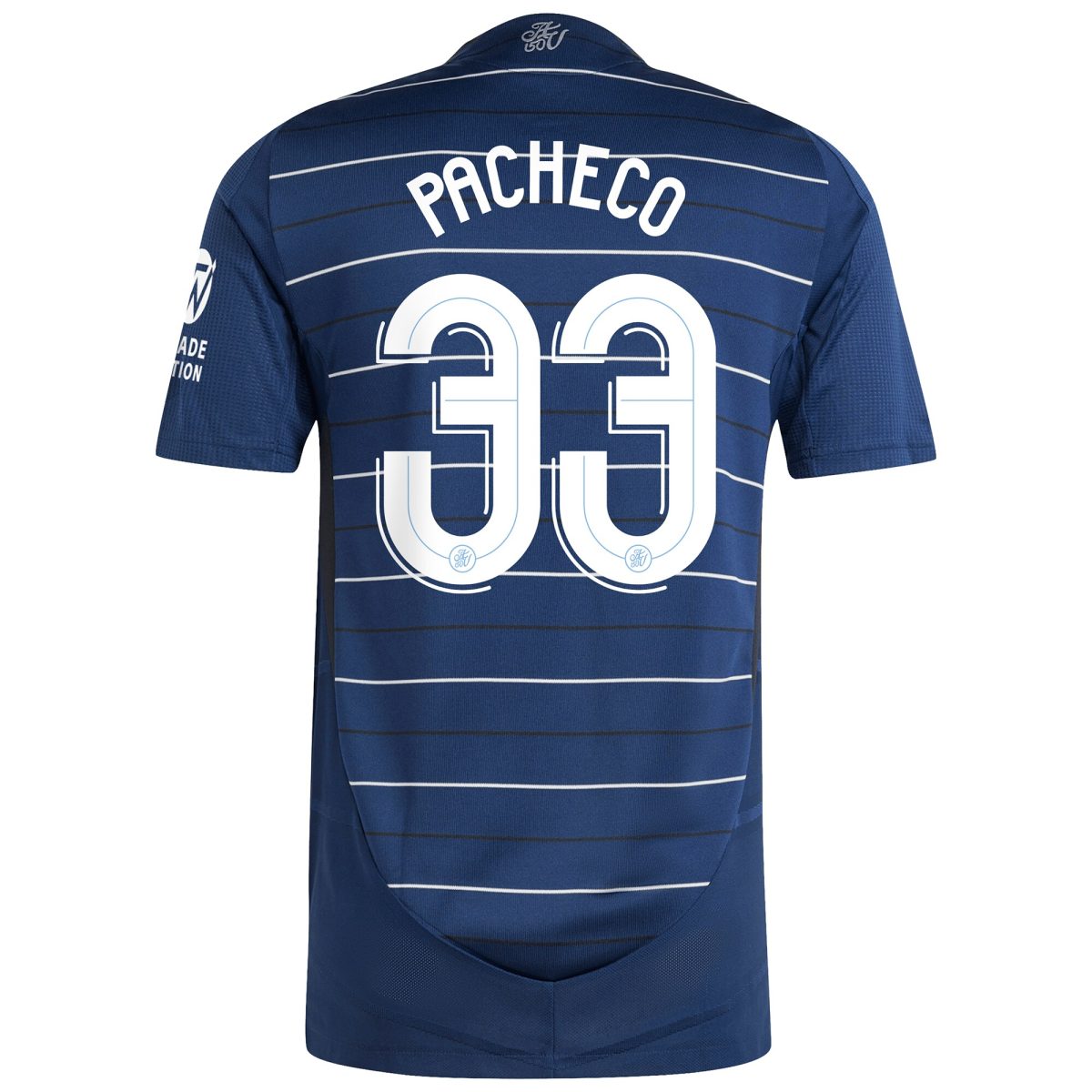 Aston Villa Shirts - aston villa adidas third authentic shirt 2024-25 with pacheco 33 cup printing Collection of Official Fan Gear