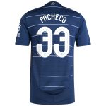 Aston Villa Shirts - aston villa adidas third authentic shirt 2024-25 with pacheco 33 cup printing Collection of Official Fan Gear