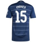Aston Villa Shirts - aston villa adidas third authentic shirt 2024-25 with parker 15 cup printing Collection of Official Fan Gear