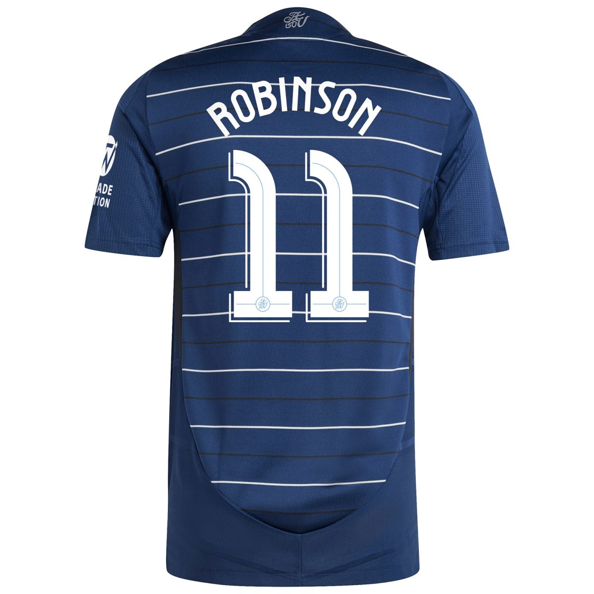 Aston Villa Shirts - aston villa adidas third authentic shirt 2024-25 with robinson 11 cup printing Collection of Official Fan Gear