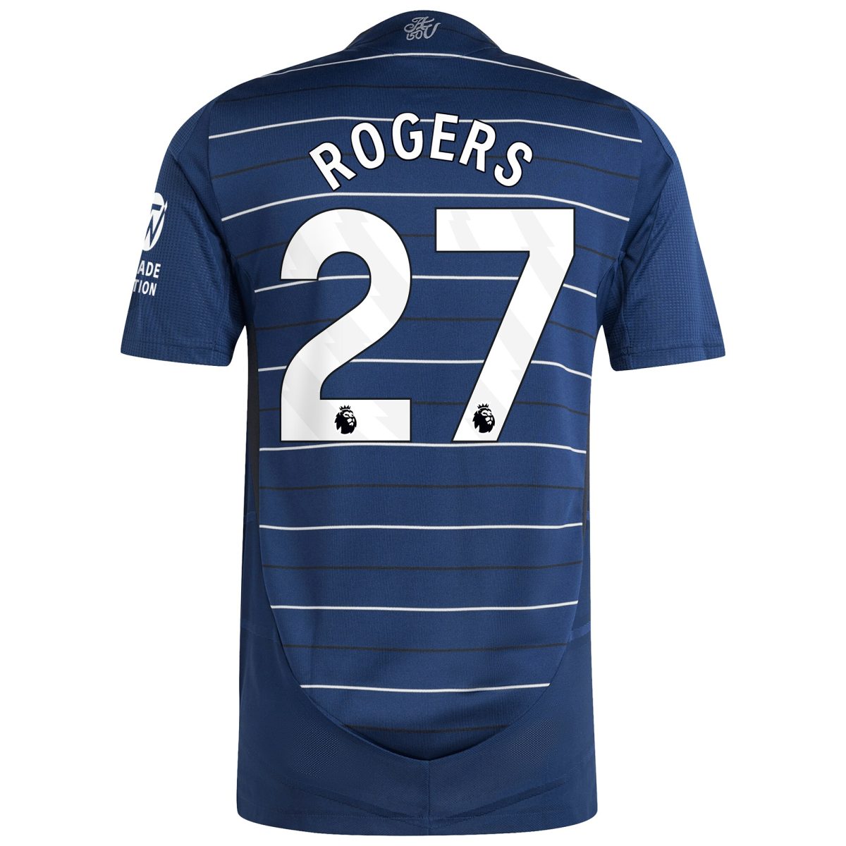 Aston Villa Shirts - aston villa adidas third authentic shirt 2024-25 with rogers 27 printing Collection of Official Fan Gear