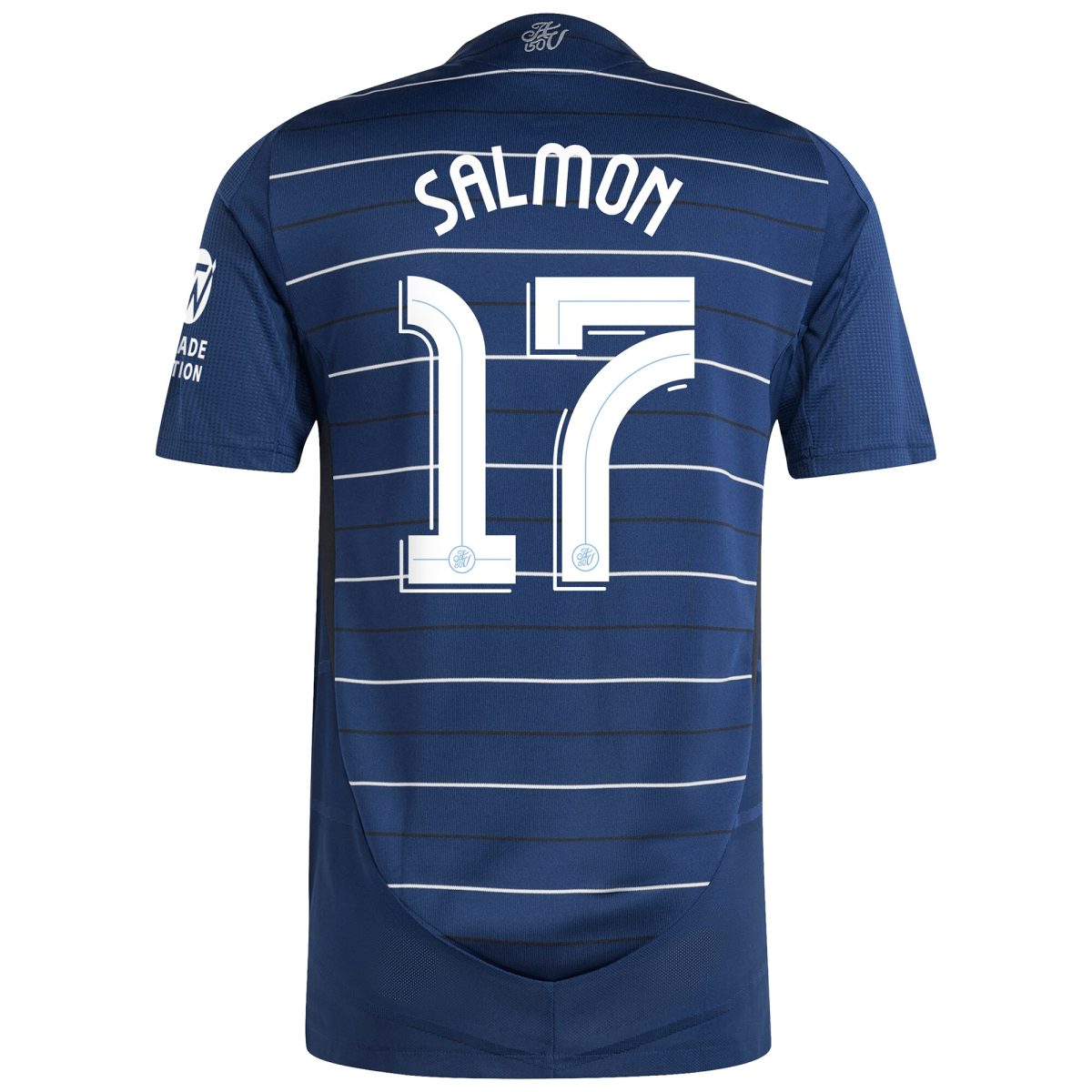 Aston Villa Shirts - aston villa adidas third authentic shirt 2024-25 with salmon 17 cup printing Collection of Official Fan Gear