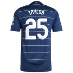 Aston Villa Shirts - aston villa adidas third authentic shirt 2024-25 with taylor 25 cup printing Collection of Official Fan Gear