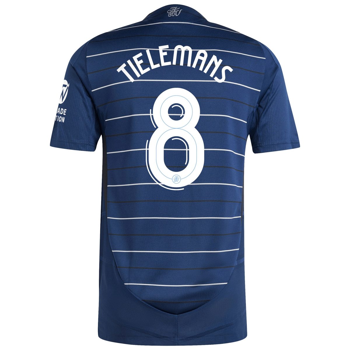 Aston Villa Shirts - aston villa adidas third authentic shirt 2024-25 with tielemans 8 cup printing Collection of Official Fan Gear