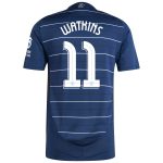 Aston Villa Shirts - aston villa adidas third authentic shirt 2024-25 with watkins 11 cup printing Collection of Official Fan Gear