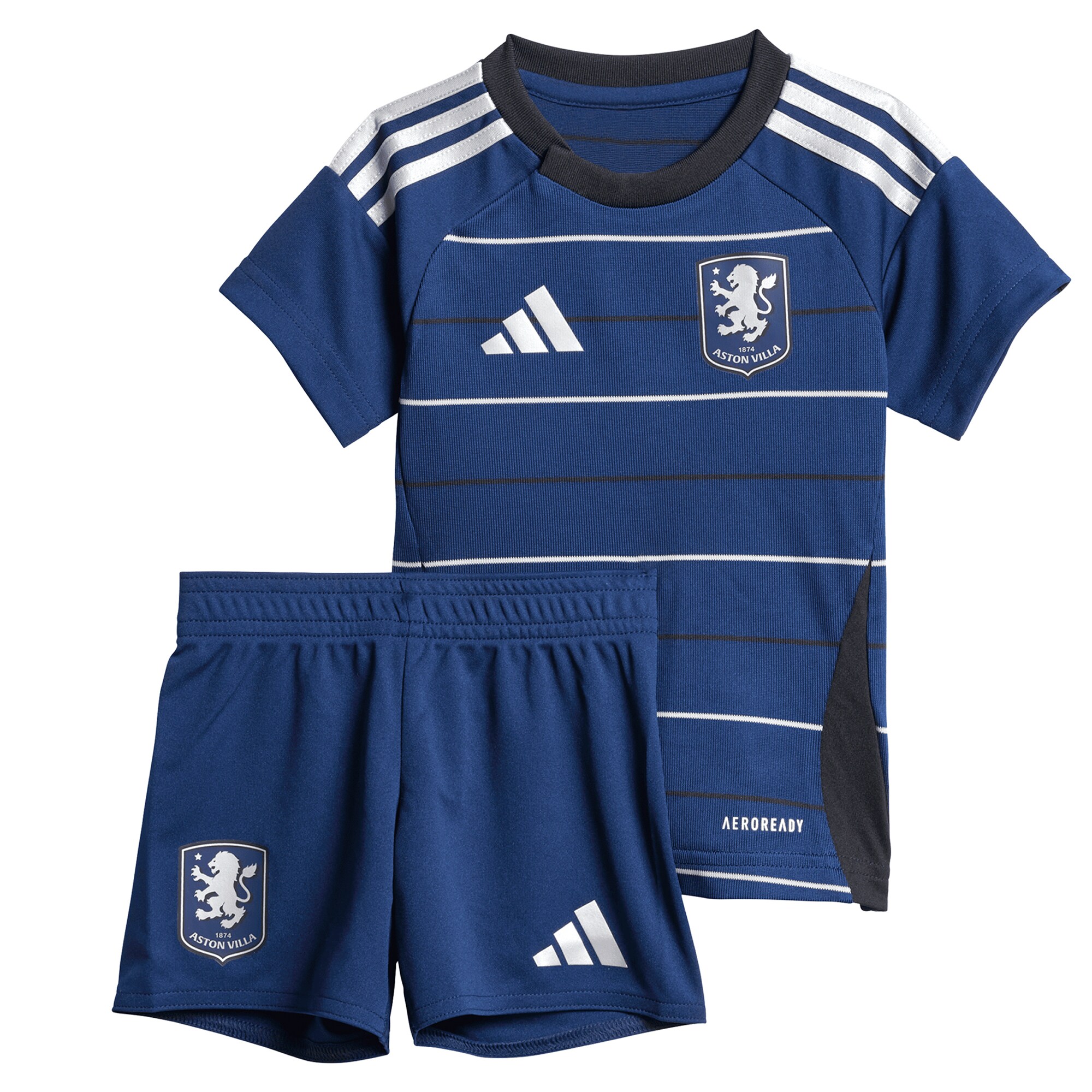 Aston Villa Shirts - aston villa adidas third baby kit 2024-25 with malen 17 printing Collection of Official Fan Gear
