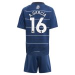 Aston Villa Shirts - aston villa adidas third minikit 2024-25 with a.garcía 16 printing Collection of Official Fan Gear