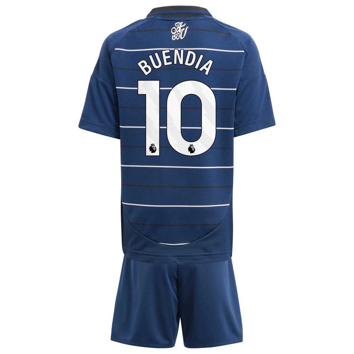 Aston Villa Shirts - aston villa adidas third minikit 2024-25 with buendia 10 printing Collection of Official Fan Gear