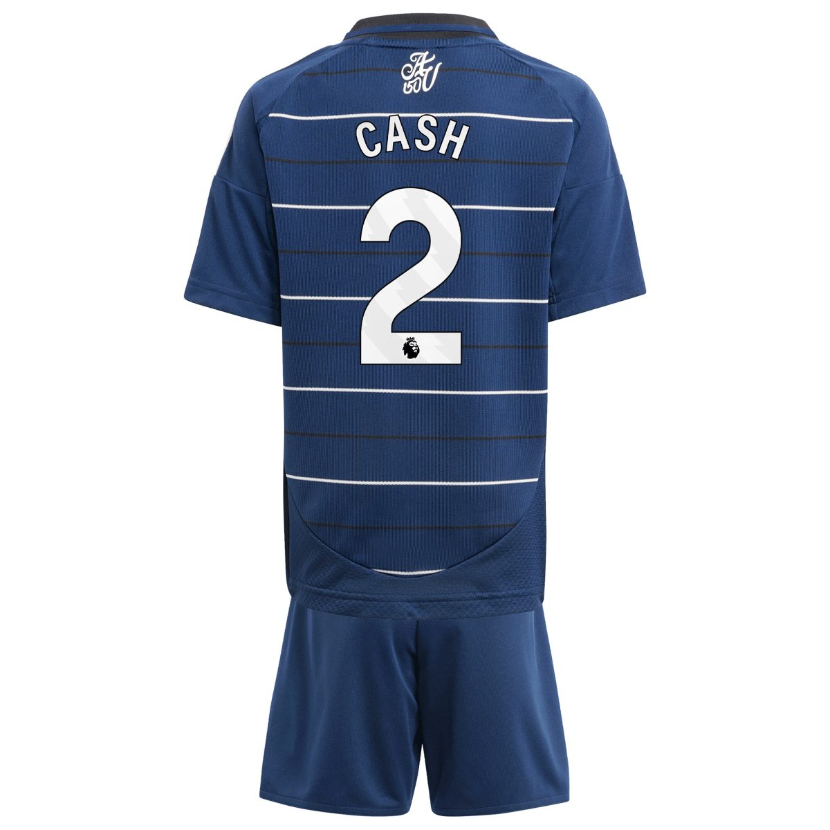 Aston Villa Shirts - aston villa adidas third minikit 2024-25 with cash 2 printing Collection of Official Fan Gear