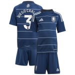 Aston Villa Shirts - aston villa adidas third minikit 2024-25 with diego carlos 3 printing Collection of Official Fan Gear
