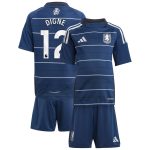 Aston Villa Shirts - aston villa adidas third minikit 2024-25 with digne 12 printing Collection of Official Fan Gear