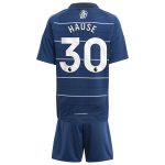 Aston Villa Shirts - aston villa adidas third minikit 2024-25 with hause 30 printing Collection of Official Fan Gear
