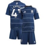 Aston Villa Shirts - aston villa adidas third minikit 2024-25 with j. ramsey 41 printing Collection of Official Fan Gear