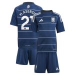 Aston Villa Shirts - aston villa adidas third minikit 2024-25 with m.asensio 21 printing Collection of Official Fan Gear