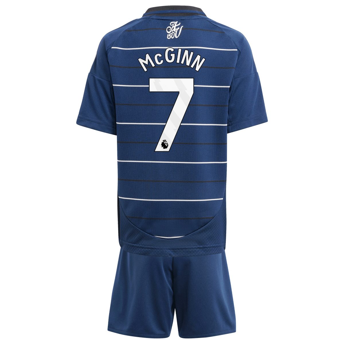 Aston Villa Shirts - aston villa adidas third minikit 2024-25 with mcginn 7 printing Collection of Official Fan Gear