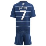 Aston Villa Shirts - aston villa adidas third minikit 2024-25 with mcginn 7 printing Collection of Official Fan Gear