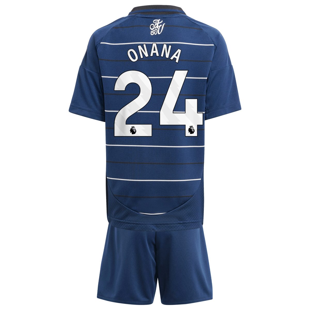 Aston Villa Shirts - aston villa adidas third minikit 2024-25 with onana 24 printing Collection of Official Fan Gear