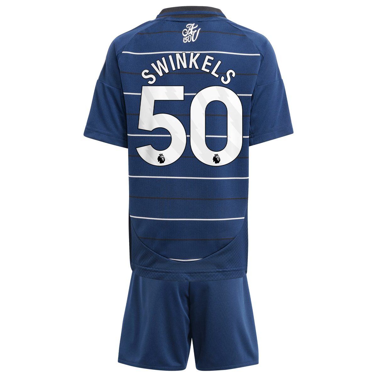 Aston Villa Shirts - aston villa adidas third minikit 2024-25 with swinkels 50 printing Collection of Official Fan Gear