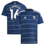 Aston Villa Shirts - aston villa adidas third shirt 2024-25 – kids with a.garcía 16 printing Collection of Official Fan Gear