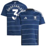 Aston Villa Shirts - aston villa adidas third shirt 2024-25 – kids with diego carlos 3 printing Collection of Official Fan Gear